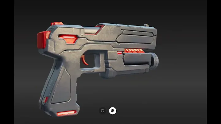 AI Showdown: Rodin vs TripO vs Meshy – Futuristic Handgun 3D Battle!