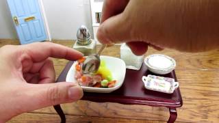 The Real food recipe Gyoza /Miniature tiny cooking/Delightful glimpse of real miniature food