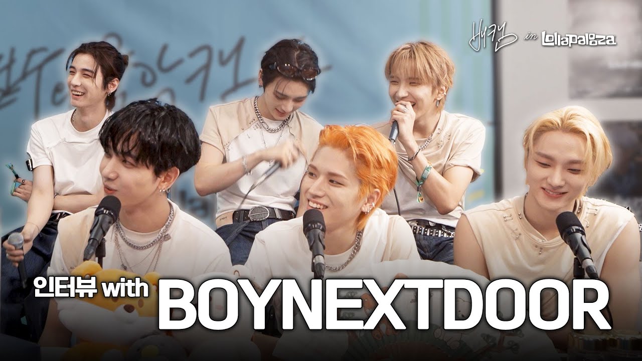 [배캠 in Lollapallooza] BOYNEXTDOOR 인터뷰