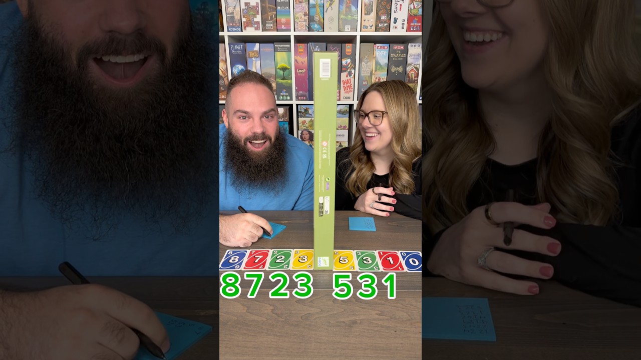 Who Can Crack The Code First?! #boardgames #gamenight #couple #fun