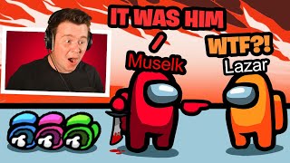 I TROLLED Lazarbeam in Among Us!