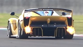 Download lagu Ferrari FXX K EVO roaring at Mugello Circuit | BRUTAL V12 Engine Sound!