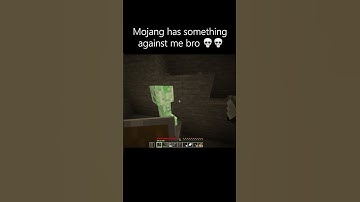 Mojang has something against me bro 💀