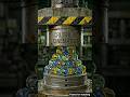 Glass Marbles Crushing Under Hydraulic Press 😱#glass #marbles #asmr #shorts #viralvideo