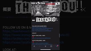 PAIN IN THA NECK HATE! HO! LET'S GO! FULL EP HARDCORE WORLDWIDE #shorts #hardcore #hardcoreworldwide