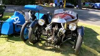 Morgan Blackburne and Anzani cars at the AGM