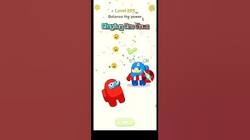 Delete Puzzle, Level 205. Balance The Power 🦾🦿⚡🥸. #GamePlay