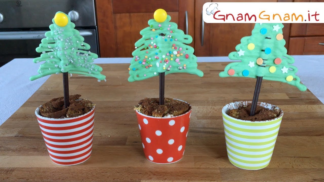 Segnaposto Natalizi Veloci.Alberi Di Natale Di Cioccolato La Ricetta Di Gnam Gnam