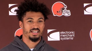 Browns’ speedster Anthony Schwartz learns to slow down