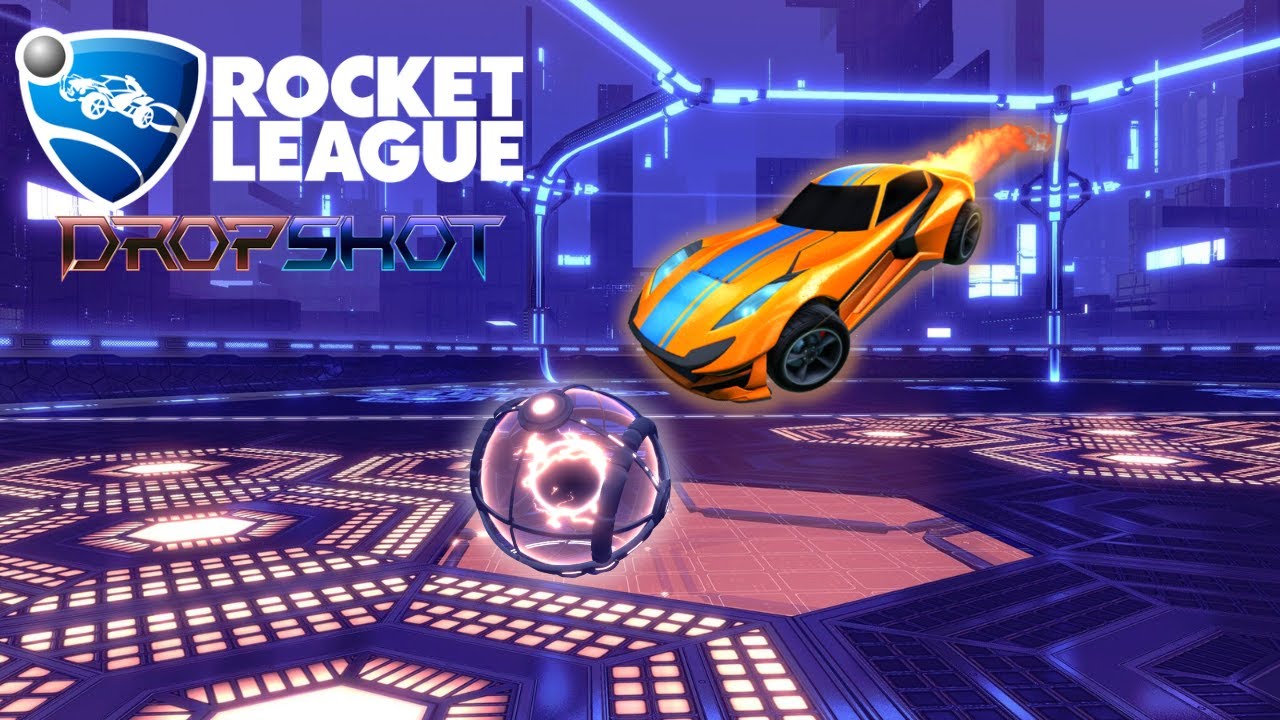 First time playing Dropshot!! (Rocket League) YouTube