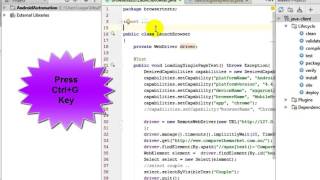 How to go to line in intellij IDEA
