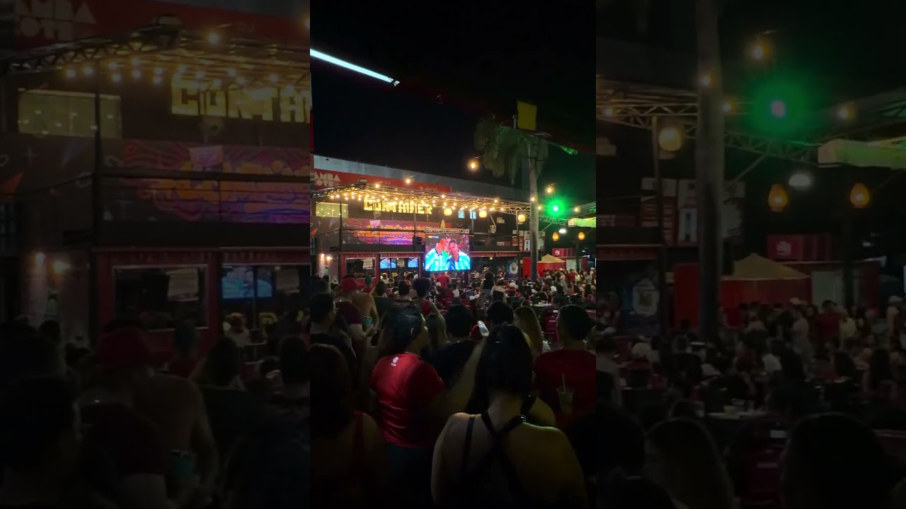 🔥 Que noite foi essa no Container Pub! Torcida em peso, casa cheia vamos pra final❤️🖤