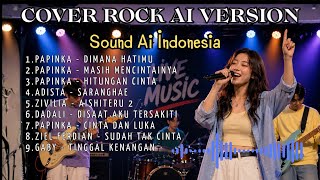 🔥 PAPINKA, ADISTA, ZIVILIA Full Album Rock AI Version 🎸 Cover AI Viral Indonesia
