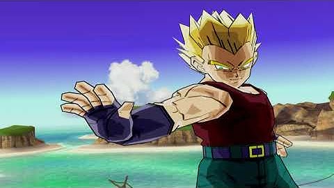 Dragonball Z: Infinite World | Vegeta (GT) vs Trunks