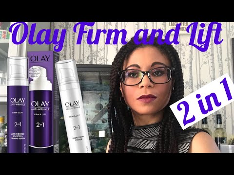 Видео: Olay Anti-Wrinkle Firm и Lift 2-in-1 Day Cream + Serum Review