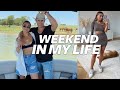 VLOG: Sisters visiting, Missguided haul, Lake Day in Texas  | Julia & Hunter Havens