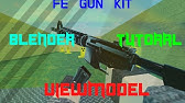 Fe Gun Kit How To Add Reload Recoil Fake Camera With Viewmodel Roblox Tutorial Youtube - edited fe gun kit roblox