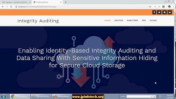 Enabling Identity-Based Integrity Auditing and Data Sharing | Dotnet Final Year Project