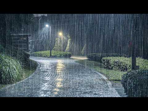 Fall Asleep Instantly the Moment You Listen | Sleep Rain Sounds ASMR, Insomnia & Tinnitus Relief