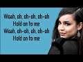 Sofia Carson - Hold on to Me (Lyrics) | Raky Tracks