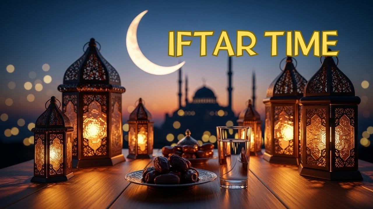 Iftar Ambience 🌙 Relaxing Instrumental Music for Breaking Fast