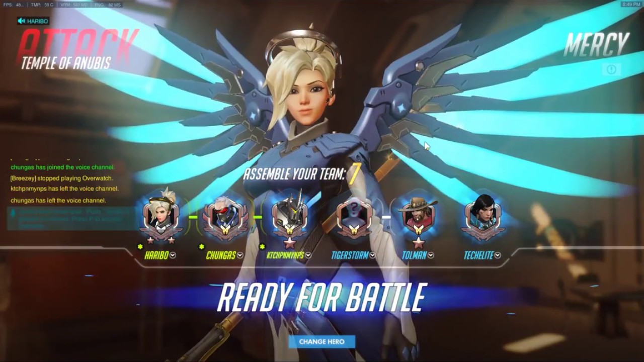 RIP Season 2 - Mercy Gameplay : : haribo#11544 [mercy.overwatch] - YouTube
