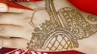 নিজে নিজে মেহেদী হাতে দিলাম | easy | mehendi design | Timu | video by TI Timu 72 views 7 months ago 3 minutes, 34 seconds