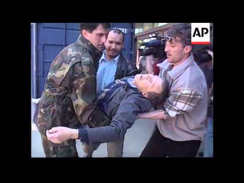 Bosnia - Sniper Attack In Sarajevo