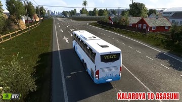 Kalaroya to Asasuni | ETS2 Pro BD Map | Euro Truck Simulator 2 1.55 | Pro BD Map | No Commentary