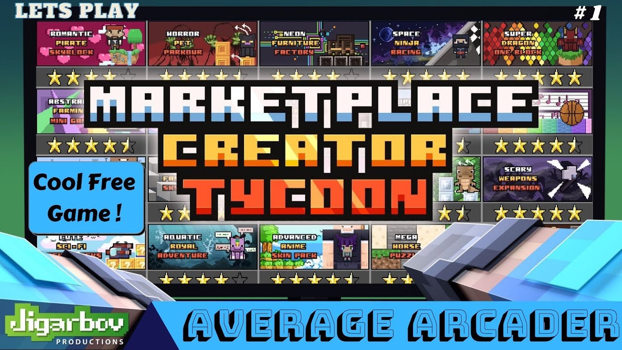 Lets Play Minecraft Marketplace Creator Tycoon/Part 1 - YouTube