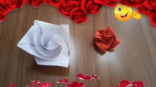 How to make paper flowers 🌸