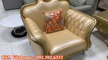 BỘ SOFA PHÒNG KHÁCH TÂN CỔ ĐIỂN NHẬP KHẨU CAO CẤP HÀNG SẴN HÀ NỘI ĐANG HOT TRÊN THỊ TRƯỜNG HIỆN NAY.