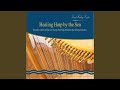 Healing harp by the sea harp music with ocean waves for therapy deep sleep meditation spa