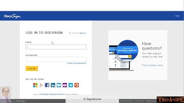 Explore E Signatures in Office 365 using  DocuSign in 18 Minutes