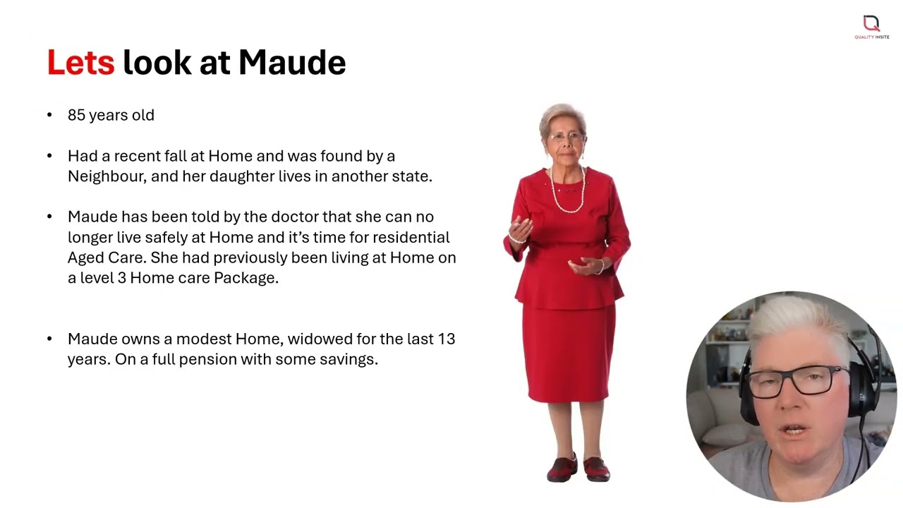 Residential Aged Care fees and charges and entry process