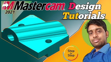 Mastercam Tutorials I 3D CAD EXERCISES 1139 I Study Cad Cam #mastercam #cnc #vmc
