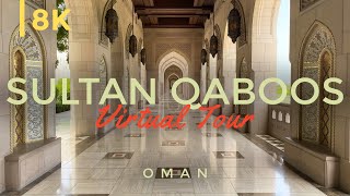 Explore Oman's Largest Mosque In 8K: Sultan Qaboos Grand Mosque, Oman