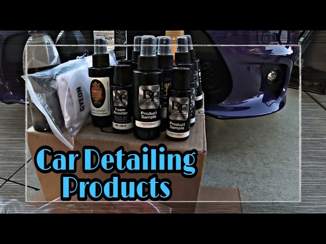 Unboxing Blackline Car Cares New Detailing Products ! #detailing