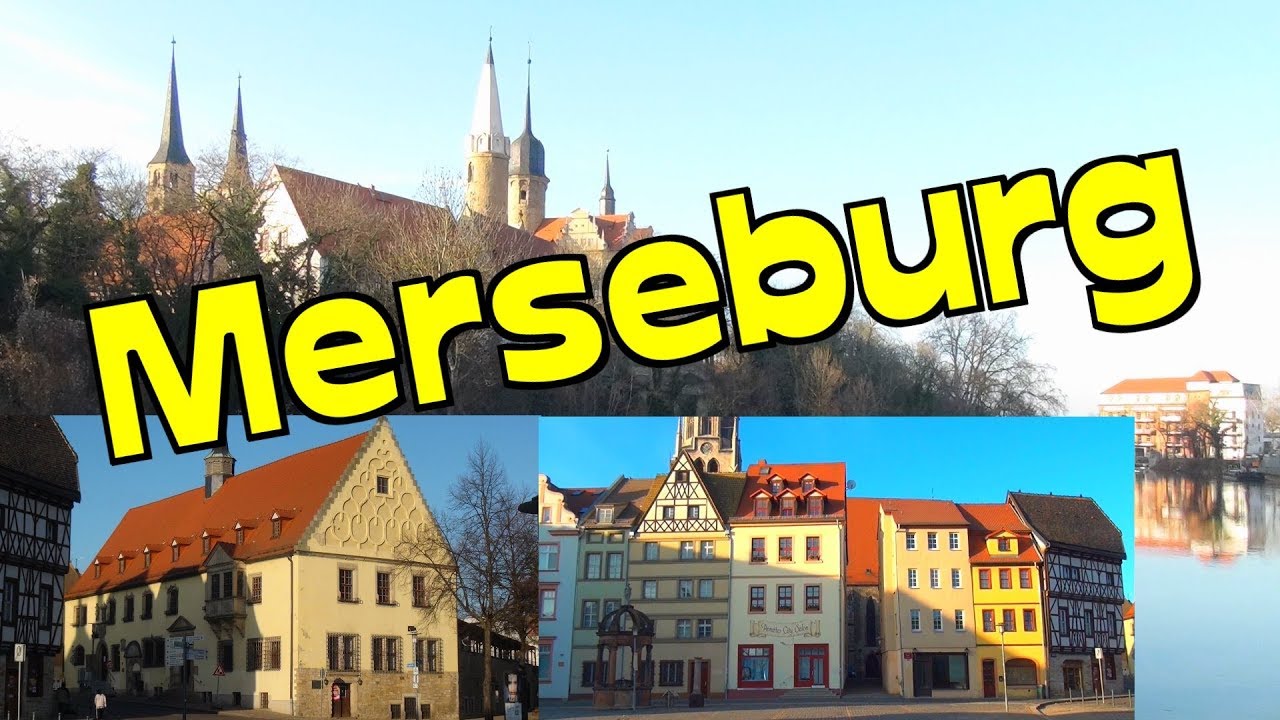Merseburg🏰Dom💒⛪😃Bischofsstadt an der Saale in Sachsen-Anhalt*Strasse der Romanik-Ausflugtipps😃😃Video