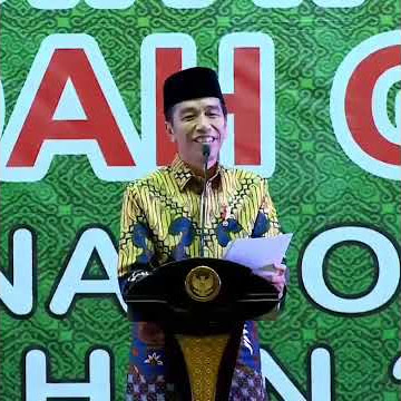 SUARA MERDU JOKOWI NYANYI DEEN ASSALAM (COVER)