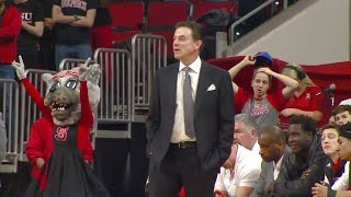 Pitino coaching college basketball