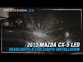 Mazda CX-5 LED Headlights & Fog lights How To Install - 2013-Present