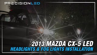 Mazda CX-5 LED - Headlights & Fog Lights - How To Install (2013+)