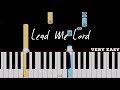 Lead Me Lord - Gary Valenciano / Basil Valdez | Very Easy Piano Tutorial