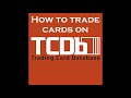 How to trade cards on tcdb