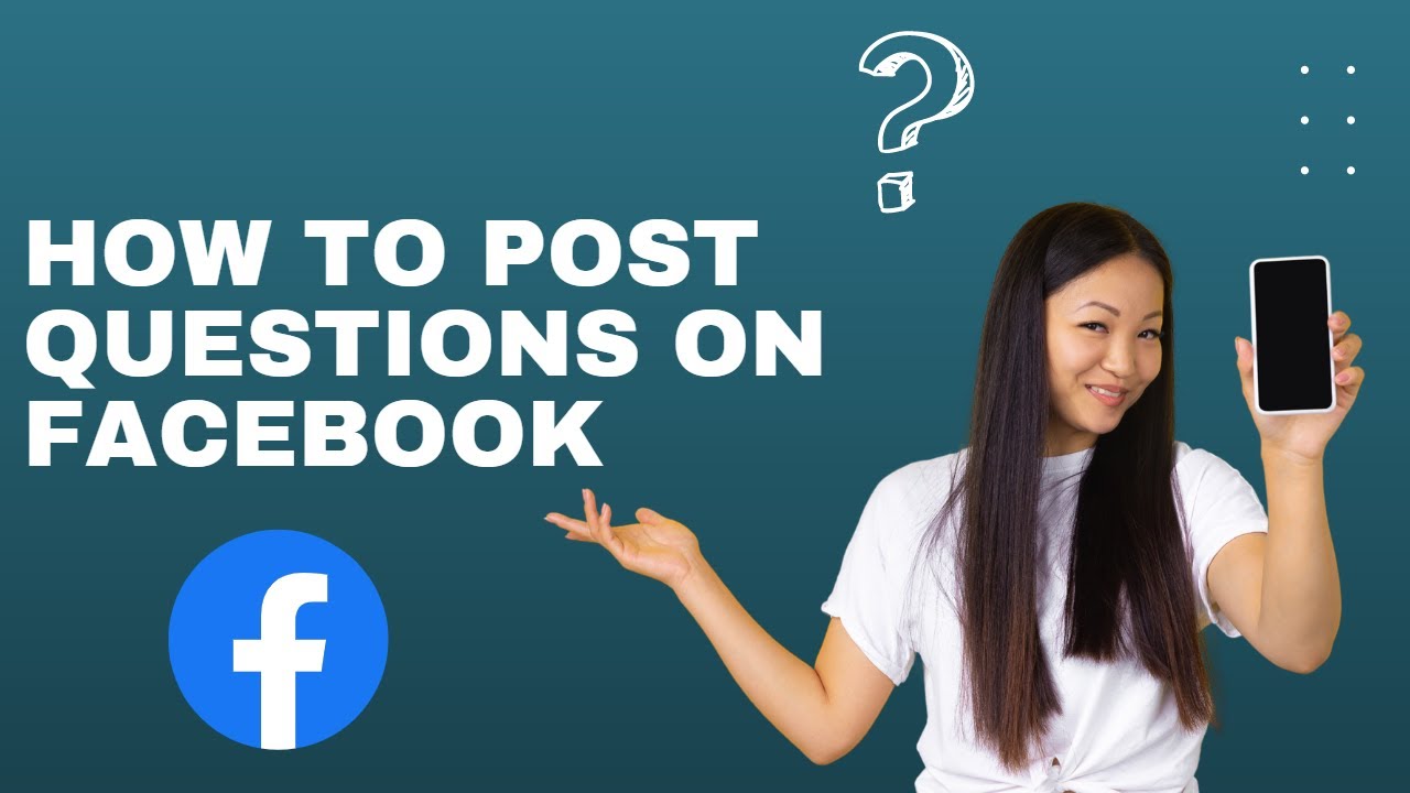 How To Post Questions On Facebook - YouTube