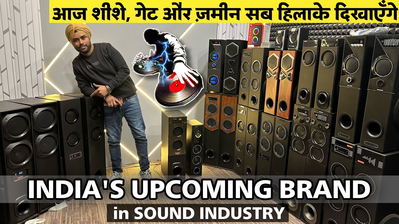 INDIA’S Brand in Sound Industry Best Quality Dj Towers