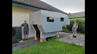 DIY TRUCK CAMPER / DODGE DAKOTA / PART 3 by TruckHomeSwitzerland 268,228 views 2 years ago 9 minutes, 29 seconds