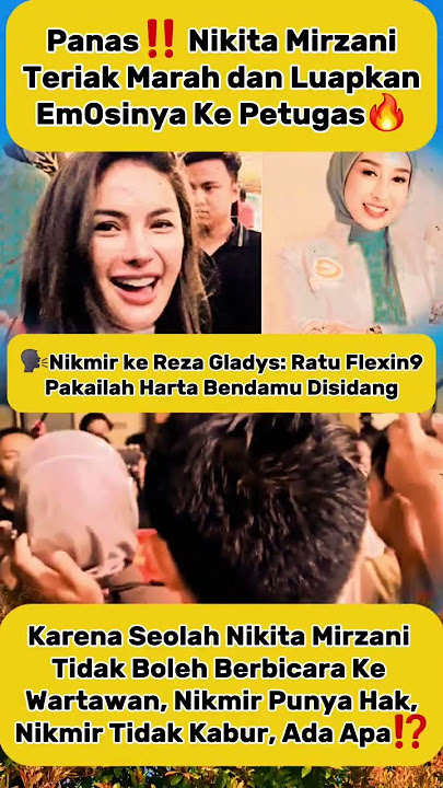 Nikita Mirzani Teri4k Ke Petugas Saya Nggak Akan K4bur! Momen P4nas di Depan Wartawan #nikitamirzani