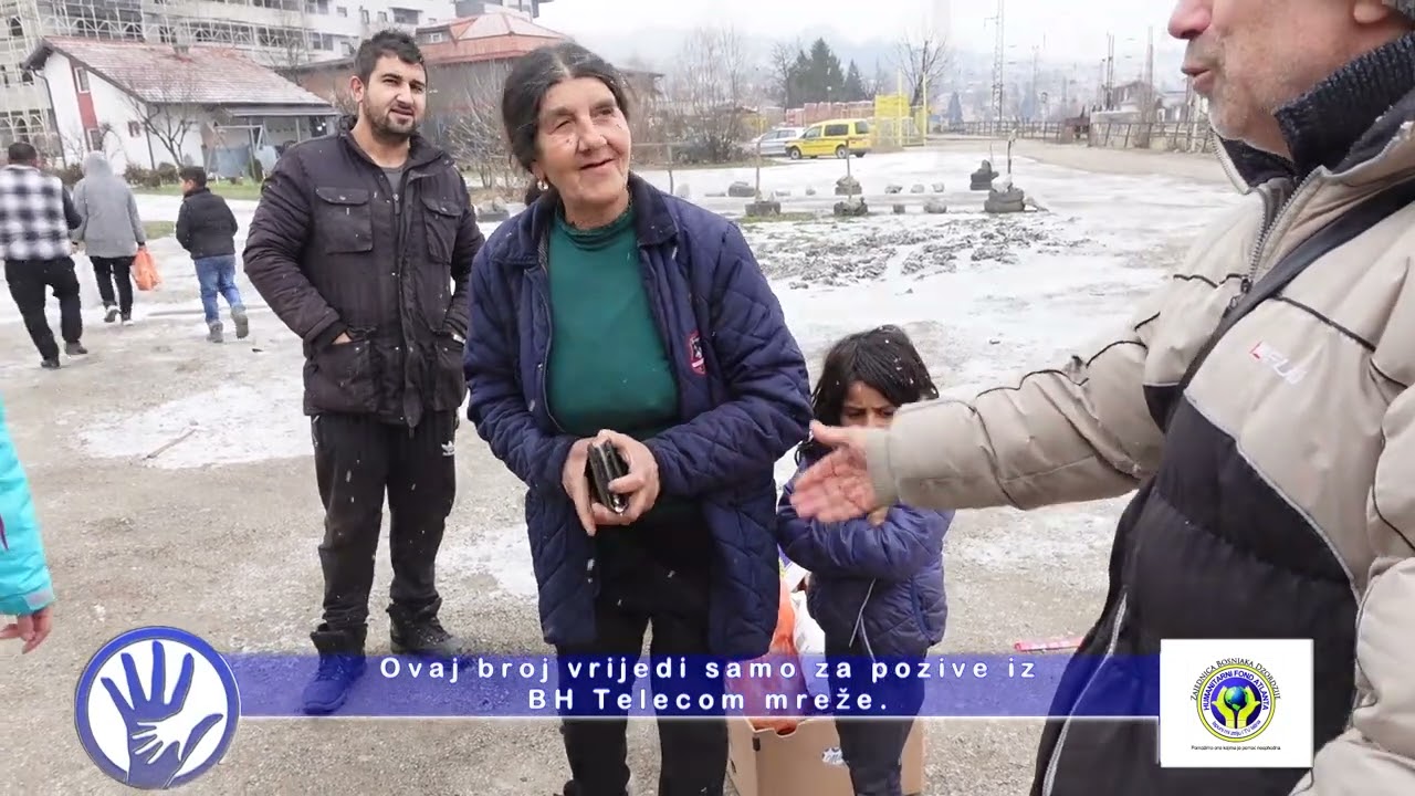 IstinaTV donacija romskim porodicama u Zavidoviće i Prijedor od HF ATLANTA